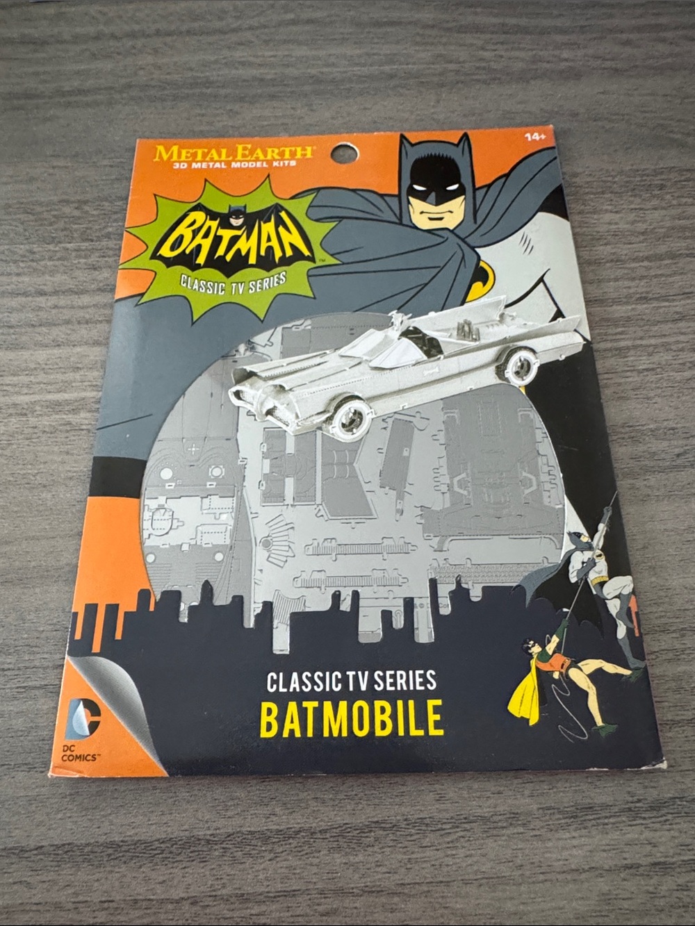 Batman Classic TV Series Batmobile - Metal Earth Model